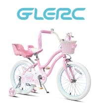 Glerc 20 24 26 Inch Beach Cruiser Bike, 6-Speed Hybrid City Bicycle for Girls Youth and Over 6 Years Old, Missy Bike with Wicker Basket & Lightweight, Multiple Colors