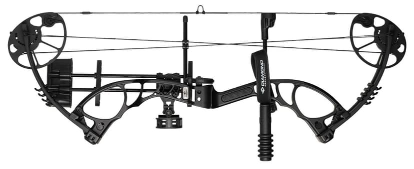 Diamond Archery Edge XT Adjustable Accurate Stable Fully Accessorized Versatile Compound Hunting Bow - 50 lbs Draw Weight