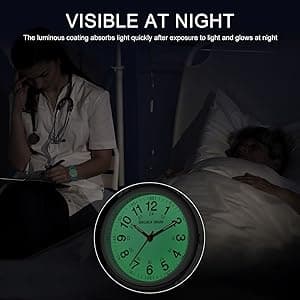 GOLDEN HOUR Waterproof Nurse Watch for Medical Professionals, Students Women Men - Military Time Luminouse Easy Read Dial, 24 Hour with Second Hand, Colorful Silicone Band