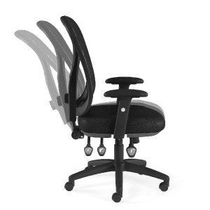 Staples Carder Ergonomic Task Chair, Mesh, Ergonomic, Lumbar Support, Adjustable Height, Black