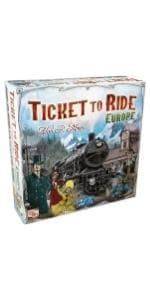 Asmodee Ticket to Ride First Journey Board Game - Fun and Easy for Young Explorers! Train Strategy Game, Family Game for Kids & Adults, Ages 6+, 2-4 Players, 15-30 Min Playtime