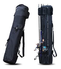 Sougayilang Fishing Tackle Bags with 3600 Tackle Tray - Fishing Tackle Storage Bags for Saltwater or Freshwater Fishing Gear - Padded Shoulder Strap - Tackle Box Bag Fishing Bag(Green)