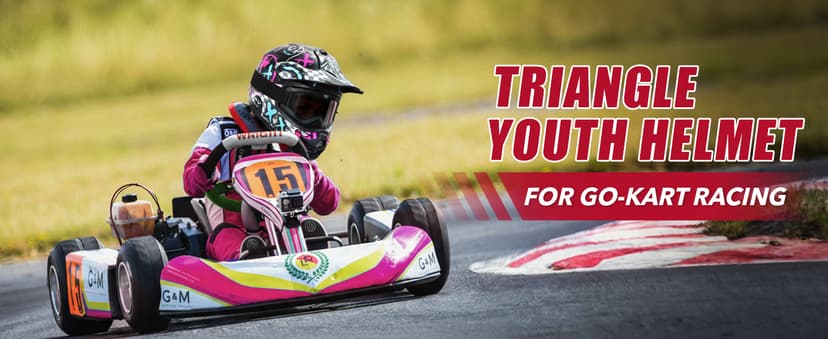 TRIANGLE Youth Kids Dirt Bike Helmet Full Face Motocross Helmet with Goggle & Gloves DOT/FMVSS-218 Approved Motorcycle Helmet