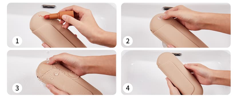 Silicone Makeup Brush Holder Travel Cosmetic Bag:Soft Portable Cosmetic Face Brushes Holder with Upgrade Anti-Fall Out Magnetic Closure, Large Travel Makeup Brush Case - Walnut