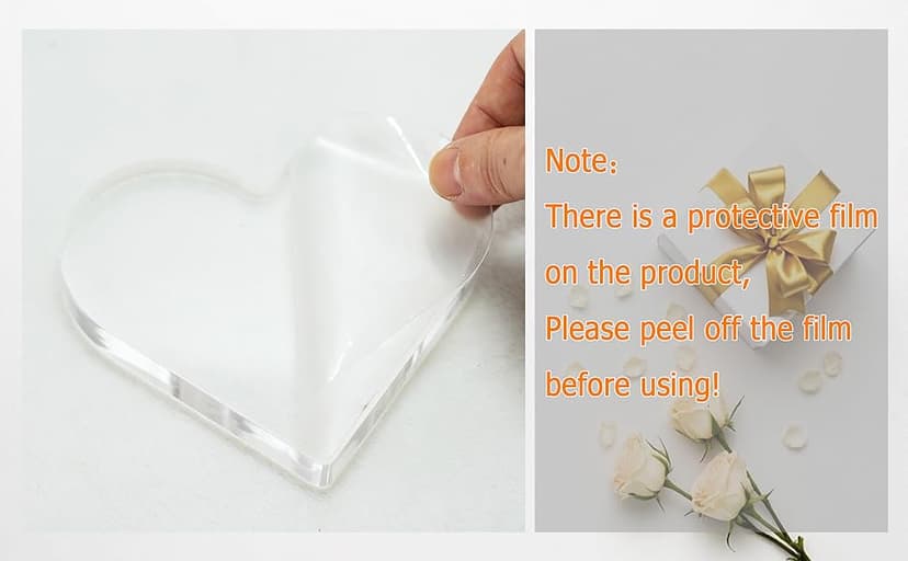 60th Birthday Gifts for Women Men, Acrylic Heart Cake Topper Birthday Decorations Presents, 60 Year Old Bday Gifts for Mom, Aunt, Grandma, Sister, Best Friends, Wife, Her