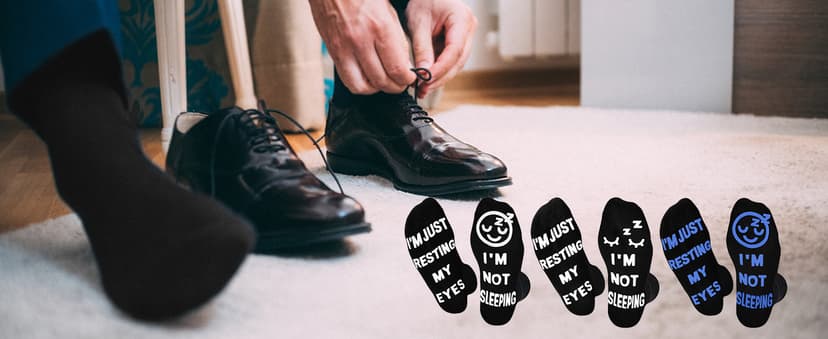 FilmHOO Birthday Gifts for Men Fathers Day Dad Gifts for Dad Christmas Stocking Stuffers for Men Him Valentines Funny Socks