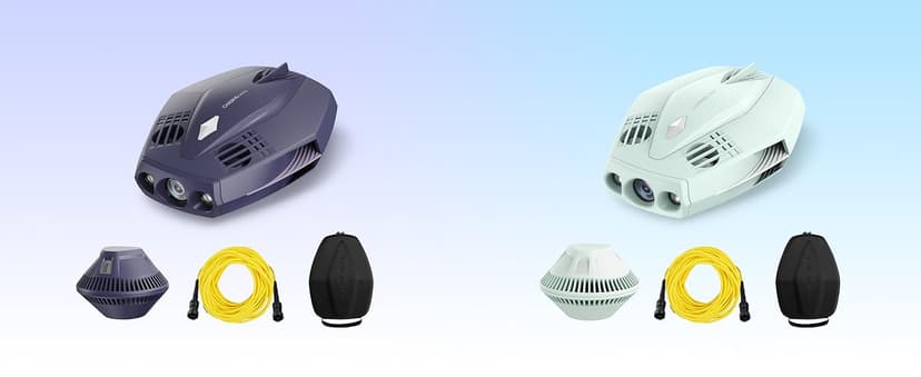 Chasing Dory Underwater Drone - Palm-Sized 1080p Full HD Underwater Drone with Camera for Real Time Viewing, APP Remote Control Purple (Lightpurple)