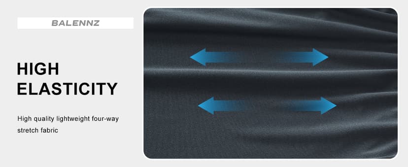 BALENNZ Athletic Shorts for Men with Pockets and Elastic Waistband Quick Dry Activewear