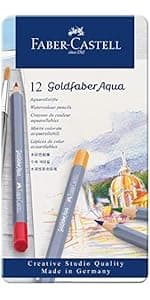 Faber-Castell Clic & Go Artist Water Cup, Dark Green - Travel-Friendly Collapsible Brush Cleaner Tool with Brush Stand, Scalloped Rim, Non-Slip Base, Portable Palette & Rinser B007TYWDQE