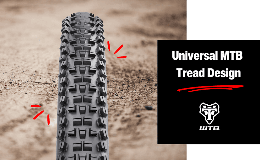 WTB Trail Boss Mountain Bike Tire (26”/27.5”/29") 30tpi Wire Bead - Aggressive Tread & Superior Grip for Trail Rides