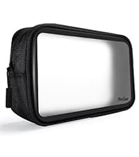 ProCase Hard Case for Fanttik Slim V8 Apex/ V8 Mate/ V10 Apex/ V10 Mate Cordless Car Vacuum, Portable Travel Carrying Storage Organizer with Mesh Pocket for Mini Handheld Vac Cleaner Accessory -Black