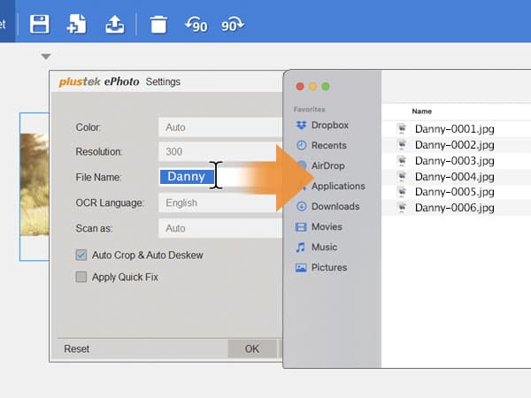 Plustek Photo Scanner ePhoto Z300, Scans 4x6 inch Photos in 2 Seconds, Auto crop and deskew with CCD Sensor, Supports Mac and PC