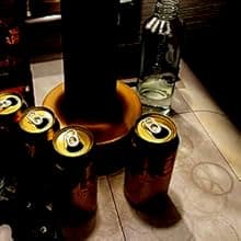 Coasters for Drinks in PCB-Design Green Coasters Decor with Immersion Gold Circuit Board for Coffee Table Bar Office Tech Gifts for Boyfriend Gamer Geek Engineer Dad Men Anniversary