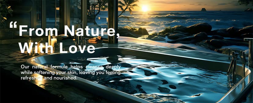 PEARLWORLD Bath Set with Ocean Scented Spa Gifts for Men, Christmas Birthday Self Skin Care Set for Men, Spa Gift Baskets for Him, 12Pcs Men's Spa Kit Gifts for Bath Spa