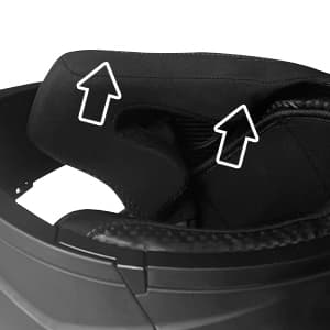 SPARK DOT Approved Modular Flip-Up Dual Visor Motorcycle Full Face Helmet for Adults Men & Women (Carbon Fiber, Large)