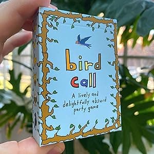 Bird Call - A Lively and Delightfully Absurd 5-Minute Party Game - High Energy Game - Bird Gifts - Bird Watching Gifts - Gifts For Bird Lovers - Funny Stocking Stuffer - 3-8 Players And Ages 7+