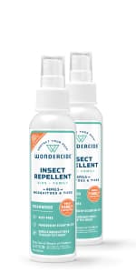 Wondercide - Outdoor Pest Control Spray with Natural Essential Oils - Mosquito, Ant, Flea, Tick, Insect Repellent, Treatment, Killer - Safe Around Pets Kids 32 oz