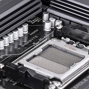 GIGABYTE B650 Eagle AX AM5 LGA 1718 AMD B650 ATX Motherboard, DDR5, Triple M.2 (1x PCIe 5.0 M.2 + 2X PCIe 4.0 M.2), USB 3.2 Gen2x2 Type-C, AMD Wi-Fi 6E, Realtek GbE LAN