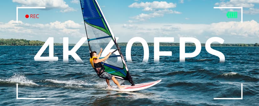 icefox i8 20MP 5X Zoom Action Camera with EIS, WiFi Remote Control, Waterproof Underwater Camera for Snorkeling Cycling Vlogging