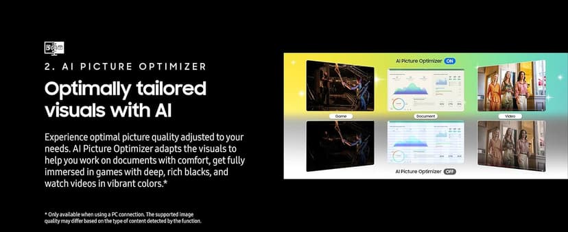 Samsung 43” Smart Monitor M7 (M70F) 4K UHD Display, Samsung Vision AI, Smart TV Apps, Gaming Hub, USB-C, HDMI and USB-A, Black, LS43FM702UNXZA, 2025
