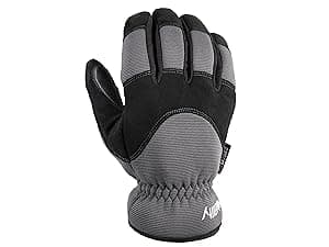 SKYDEER Super Soft and Warm Winter Gloves with Deersplit Leather Suede and 3M Thinsulate Insulation for Cold Weather SD5176T