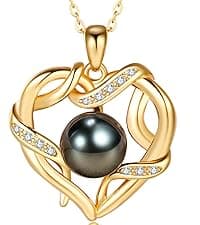 Birthday Gifts for Women Wife Pearl Necklace-Valentinees Gift for Her Grandma Mom on Christmas Day Mothers Day Wedding Gifts Anniversary