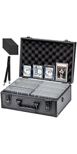 Briefcases for Men, Professional Leather Briefcase with Lock, Hard Shell Business Brief Case, Durable Executive Attache Case for Laptop Documents, Mens Hard Briefcase for Work Office Travel