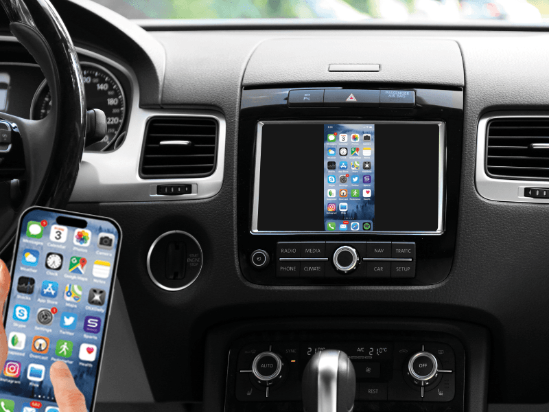 CarPlay TV Adapter - Convert Any Wired CarPlay to Wireless CarPlay - Plug in a TV Stick to Stream Netflix, YouTube, and More Right from Your car’s infotainment Screen