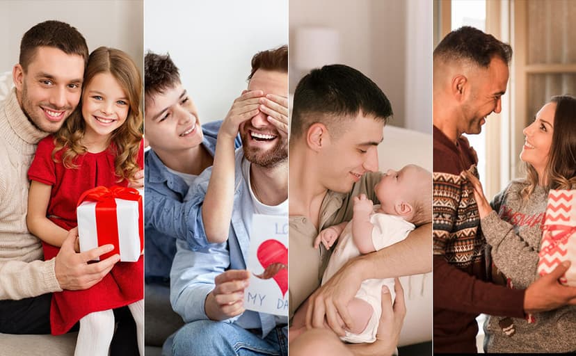 Men Gifts Worlds Best Dad Uncle Husband Leather Beanie Hat from Daughter Niece Christmas Stocking Stuffers Birthday Gifts