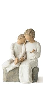 Willow Tree Grandmother, A Unique Love That Transcends The Years, Celebrate New Beginnings, Babies, Families, Loving Relationships Between Parent, Grandparent and Child, Sculpted Hand-Painted Figure