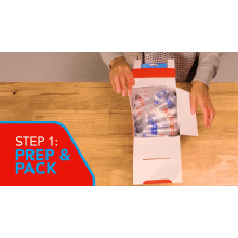 Hefty Shrink-Pak Vacuum Storage Bags - Space Saver for Under Bed Storage, Clothing and Comforters, 3X More Storage Space, 6 Medium Zipper Bags