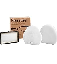 Kenmore DC5070.01 Upgrade 500 Series Bagless Canister Vacuum with Hair Eliminator Brushroll,2-Motor Cyclonic Technology, HEPA Filtration & 24' Auto Cord Rewind for Pet, Carpets, Hard Floors, Stairs