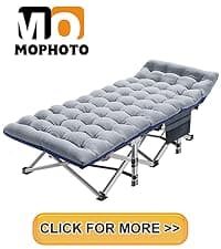 MOPHOTO Zero Gravity Chair, Outdoor Padded Lounge Chair with Side Table, Zero Gravity Recliner Chair, Outdoor Reclining Chair, Sturdy & Comfortable, Supports up to 440lbs
