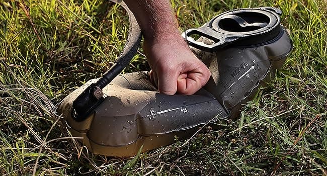 MARCHWAY Tactical Molle Hydration Pack Backpack with 3L TPU Water Bladder, Military Daypack for Cycling, Hiking, Running, Climbing, Hunting, Biking