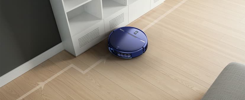 XIEBro Life Robot Vacuum and Mop Combo, Vacuum Robot 2 in 1 with WiFi/App/Voice, Schedule, Water Tank and Dustbin, Self-Charging, Slim, Ideal for Hard Floor, Pet Hair, Carpet
