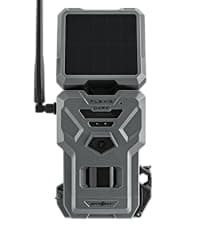 SPYPOINT Flex-S-Dark Ultimate Pack with SD Card + LIT-22 - Solar Cellular Trail Camera – Built-in Solar Panel, 40MP Photos, 1080p Videos + Sound, No-Glow Game Camera, Night Vision, Trail Cam