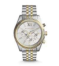 Michael Kors Oversized Slim Runway Men's Watch, Stainless Steel Watch for Men