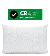 Coop Home Goods Eden Bed Pillow Queen Size for Sleeping on Back, Stomach and Side Sleeper- Medium Soft Memory Foam Cooling Gel - CertiPUR-US/GREENGUARD Gold B01LYU7V4S