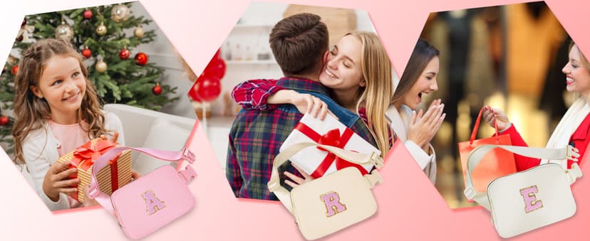 Birthday Gifts for 4 5 6 7 8 9 10 11 12 13 Year Old Girls,Graduation Gifts for Teens Kids Daughter Sister Her,Fanny Pack Crossbody Bag Belt Bag Cute Trendy Stuff | Cream,A