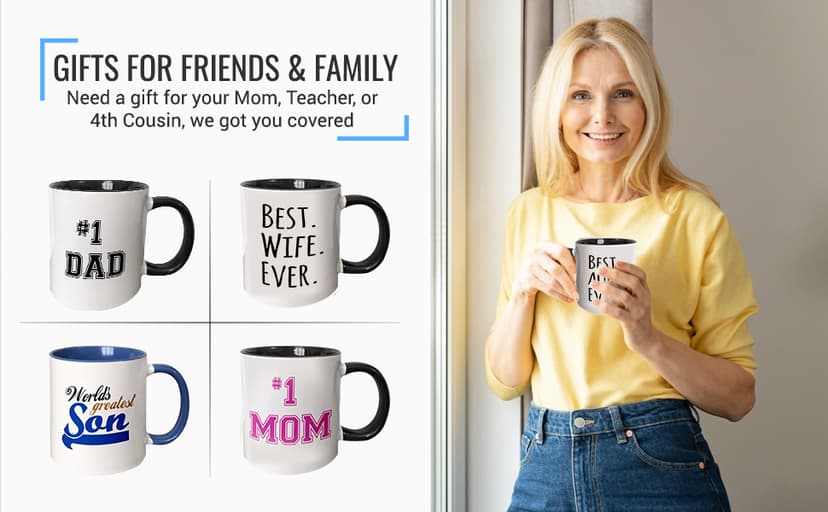 3dRose Ceramic Best Brother in Law Ever Mug, 1 Count (Pack of 1), Black