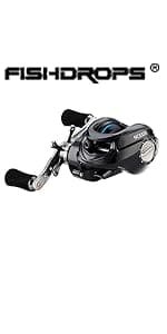 Fishdrops Spinning Fishing Reels 12+1BB Ultra Lightweight Carved Aluminum Spool Reels Affordable Smooth Spinning Reels