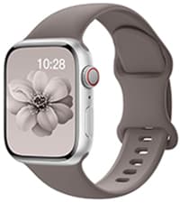 Sport Silicone Band Compatible with Apple Watch Bands 40mm 38mm 41mm 44mm 45mm 42mm 49mm Women Men,Soft Wristband Waterproof Replacement Sport Strap for iWatch Bands Series 9 8 7 6 5 4 3 2 1 SE Ultra