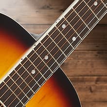 Ashthorpe Full-Size Dreadnought Acoustic-Electric Guitar Bundle - Premium Tonewoods - Brown