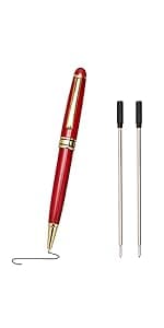 Luxury Wooden Pen Set Thank You Gifts for Women Men Friends Cool Teacher Boss Appreciation Gift for Female Coworkers Nice Engraved Pens Gifts Office Business Pens Work Employee Gratitude Gift