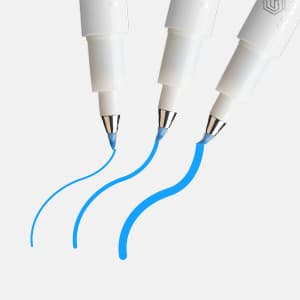 Fudenosuke Brush Pen - 16 Colors Calligraphy Brush Pens for Hand Lettering, Calligraphy, Drawing, Writing, Journaling GC-SB16