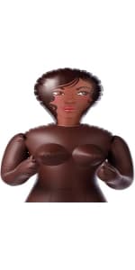 Liliful 59 Inch Blow up Doll Inflatable Life Size Funny Gag Gift for Bachelors Halloween Party Accessories Props Decoration(Cassie)