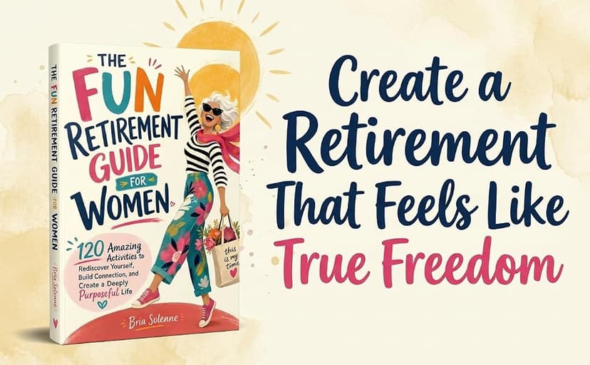 THE FUN RETIREMENT GUIDE FOR WOMEN: 120 Amazing Activities to Rediscover Yourself, Build Connection, and Create a Deeply Purposeful Life (THE FUN RETIREMENT GUIDES SERIES) B0H4P93D3G