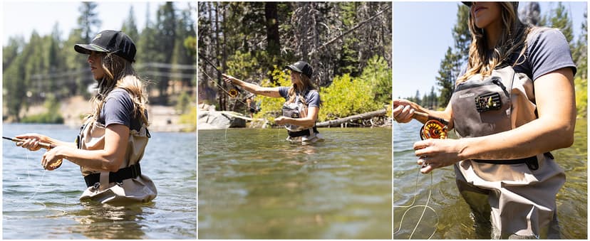 BASSDASH FW08 Men’s Breathable Waders Waterproof Fly Fishing Chest Fishing