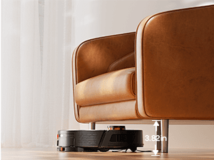 Robot Vacuum and Mop Combo,Lidar Navigation Robotic Vacuum Cleaner with 3.5L Self Emptying Station,5000Pa Vacuum Robot,180mins Runtime,No-Go&No-Mop Zones,App/Alexa/Remote Control,UR3