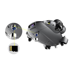 FIFISH QYSEA V6 Expert M200A Underwater Drone with Robotic Arm, AI Vision Lock Portable ROV with Q-Interface, Underwater Robot with Industrial Case, 6 Hours Working Time, 4K Camera, 660ft Dive